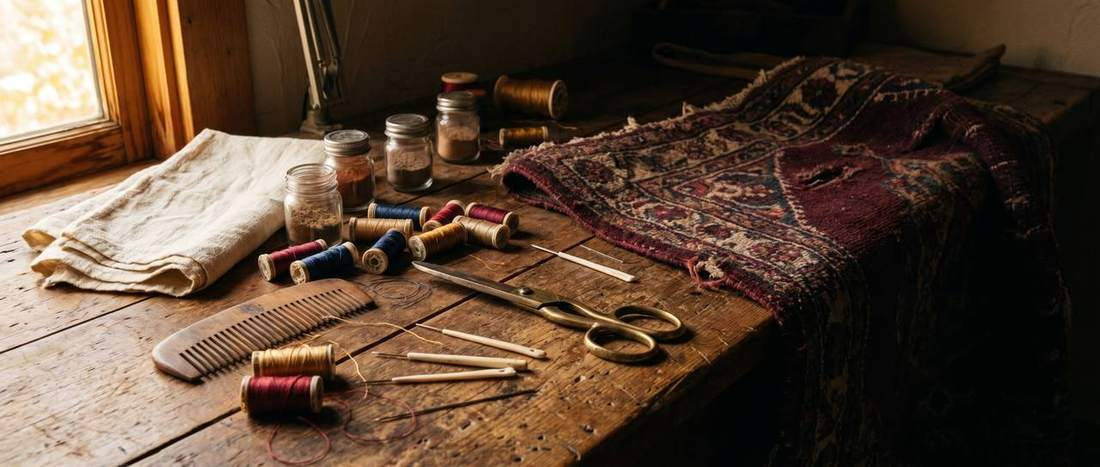 L'établi de l'atelier