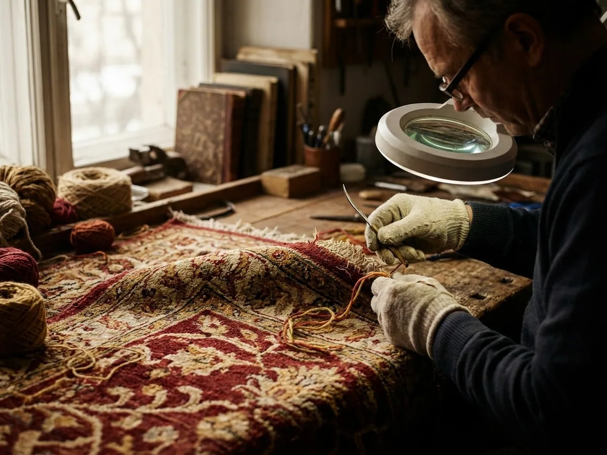 Comment réparer les bordures de mon tapis : conseils et solutions professionnelles