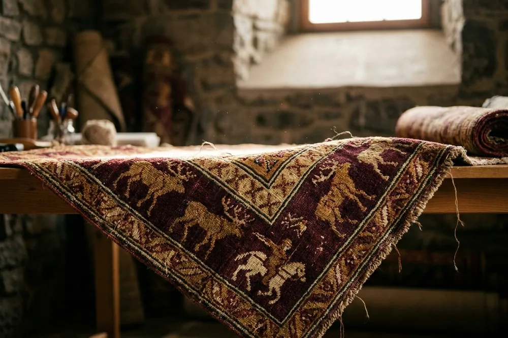 Le Tapis de Pazyryk : Un Chef-d'Œuvre de l'Art Textile Ancien — illustration 3