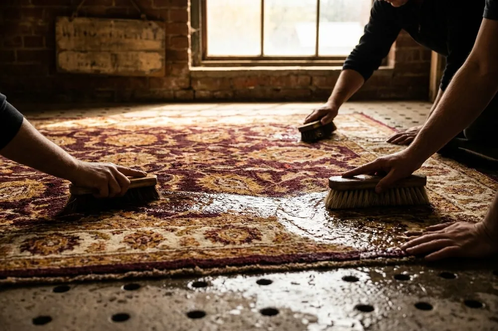 Pourquoi confier le dépoussiérage pro avant lavage de tapis