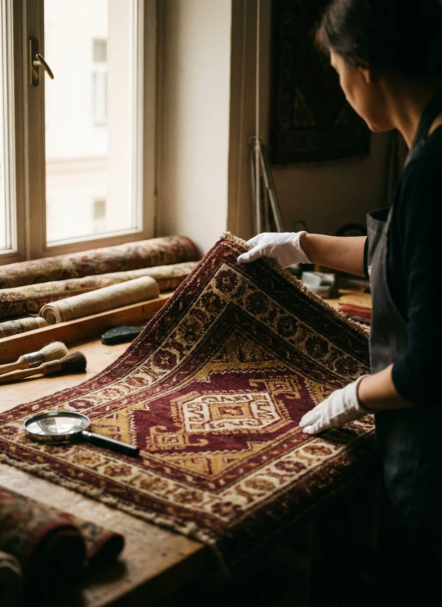 Pourquoi faire nettoyer un tapis ancien par un expert ?