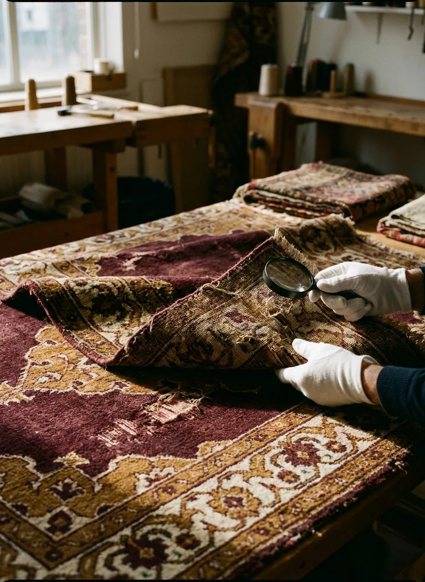 Tapis anciens : les signes d’usure à surveiller pour éviter l’irréparable