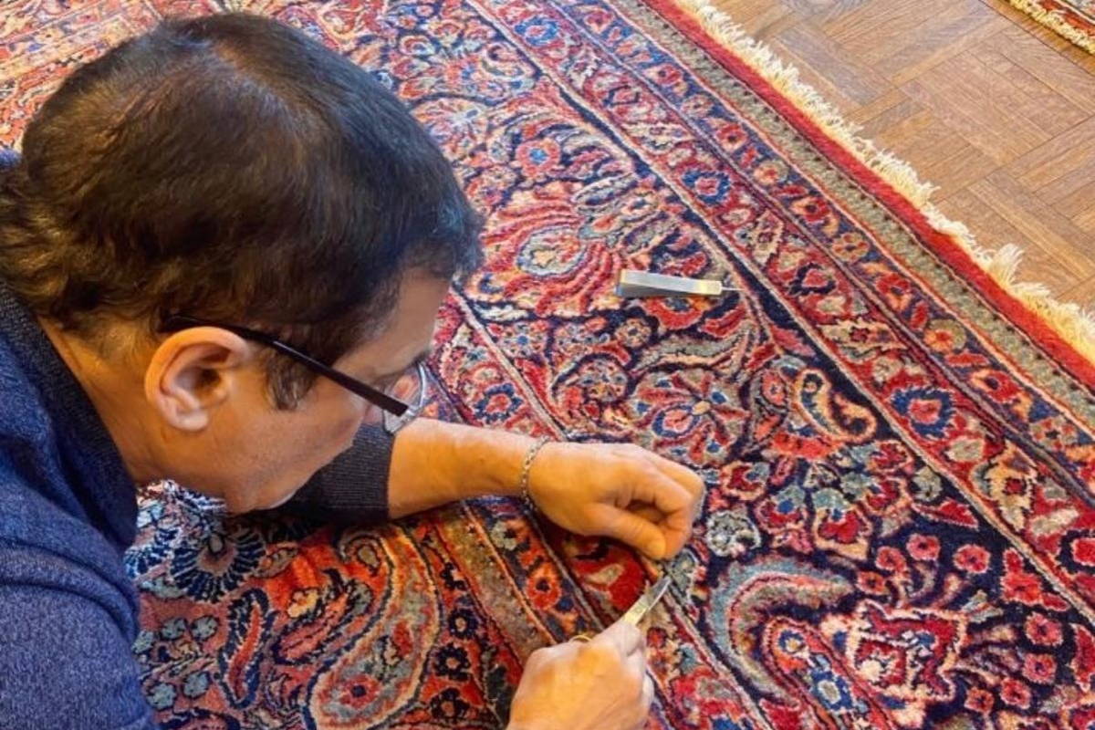 Restauration de tapis à Amiens — atelier L'Art de la Restauration