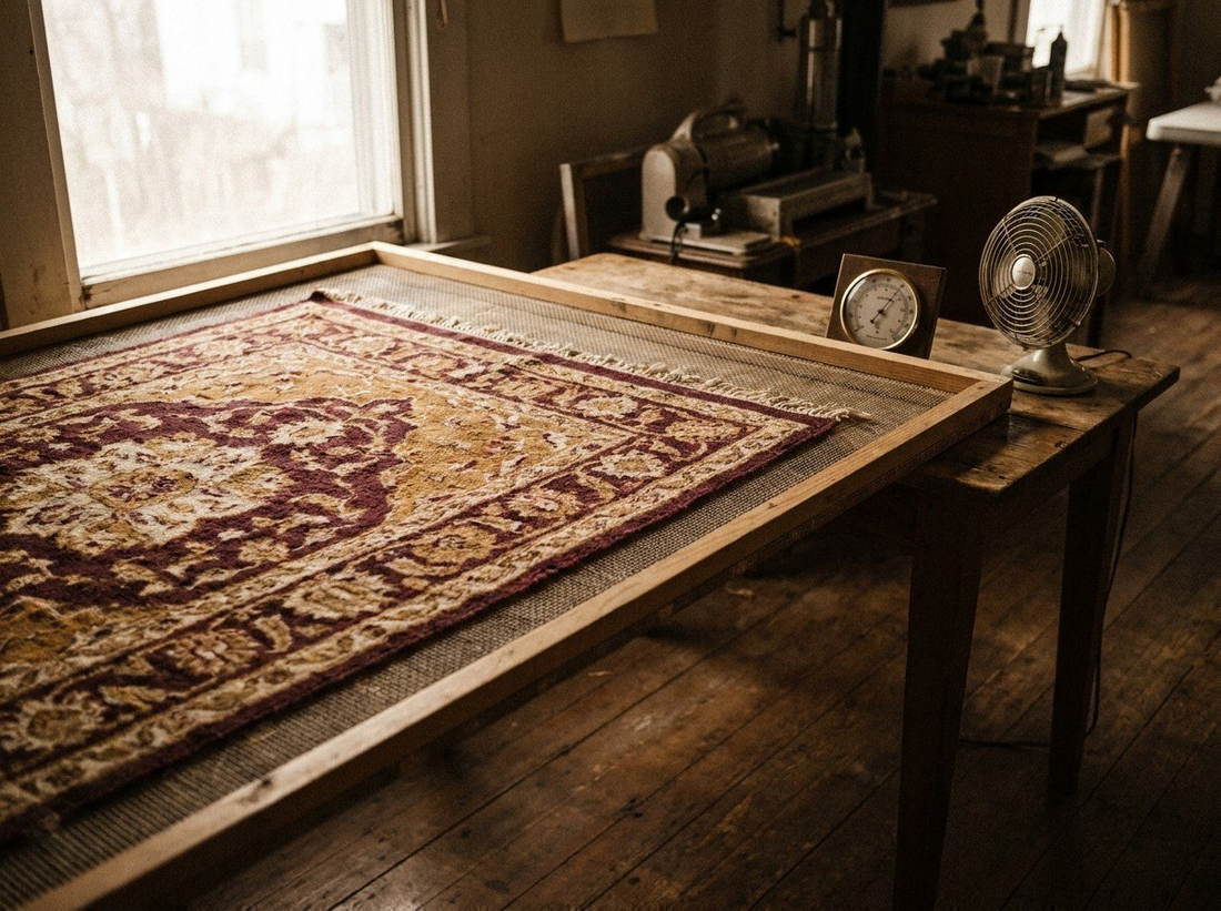 Fente de tissage cartographiée avant consolidation.