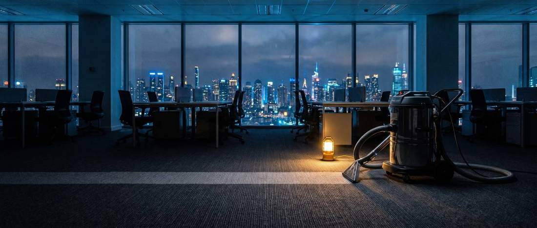 Nettoyage de moquette de bureaux
