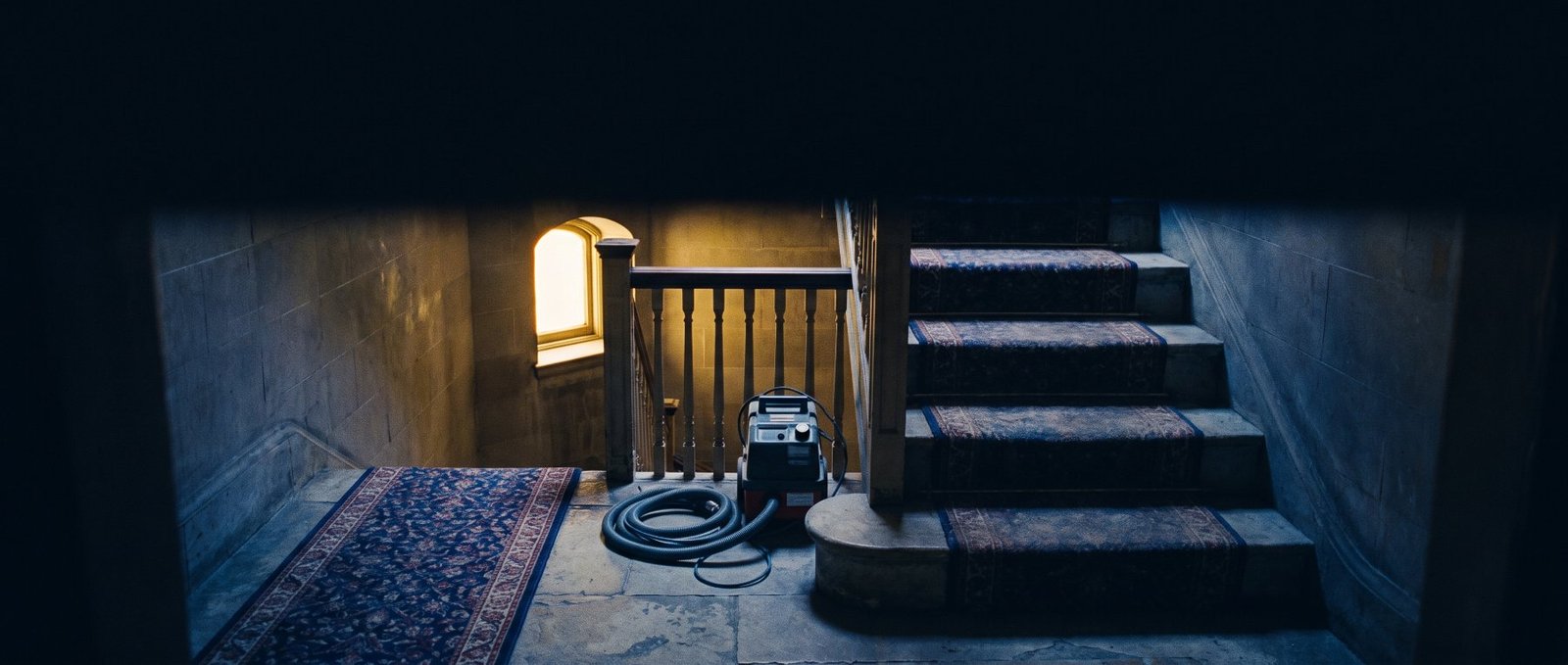 Nettoyage de moquette d'escalier et de parties communes — L'Art de la Restauration