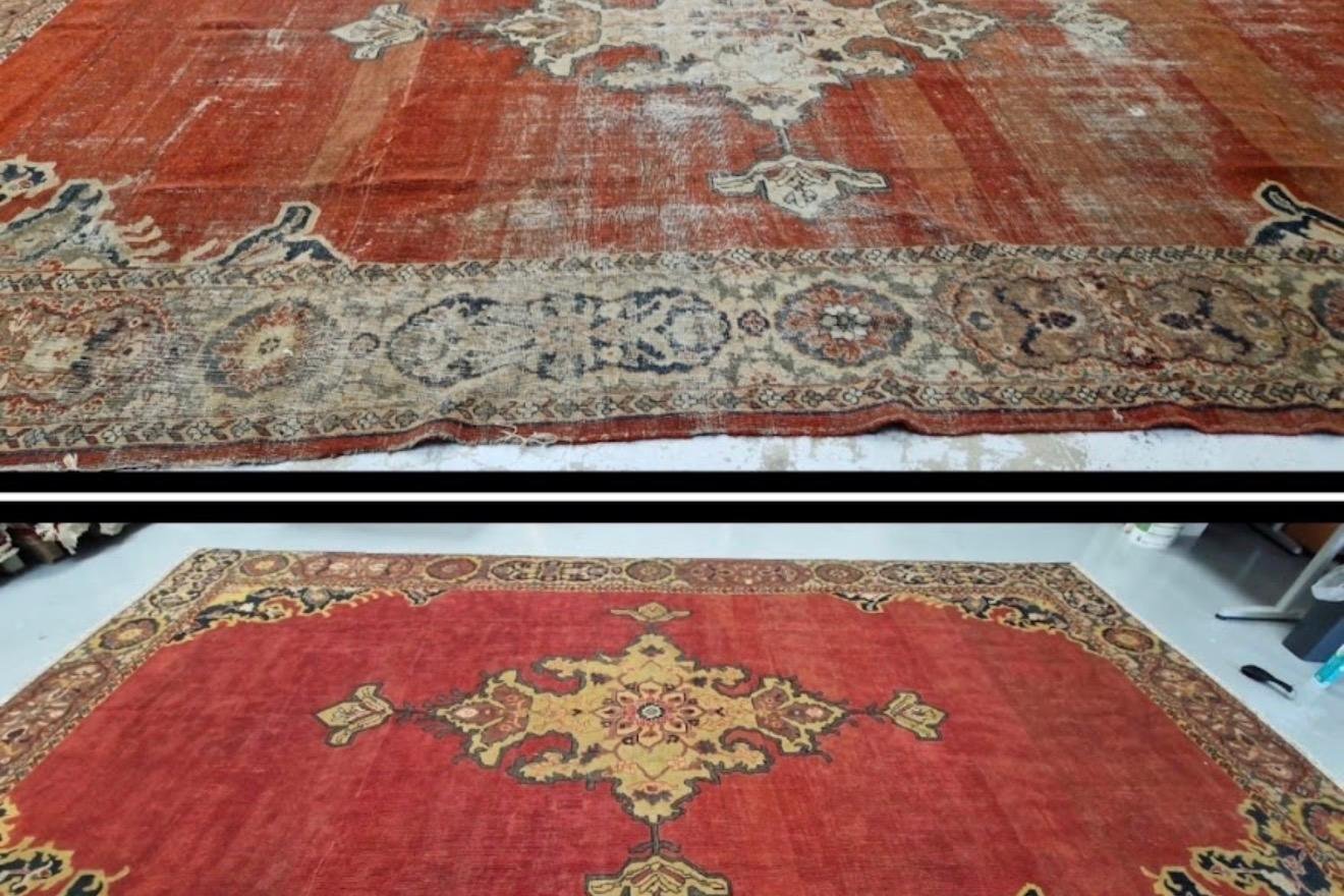 Expertise de tapis pour l'assurance — L'Art de la Restauration
