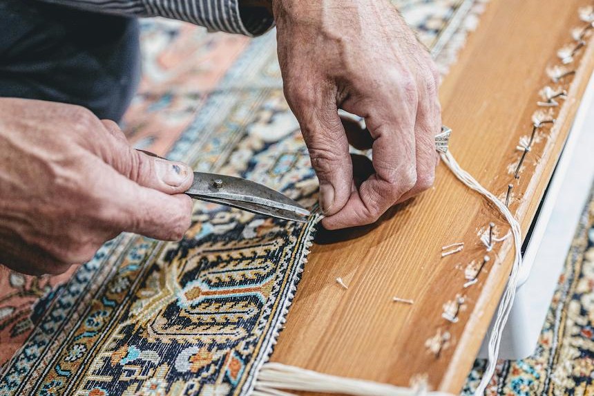 Restauration des franges de tapis — L'Art de la Restauration